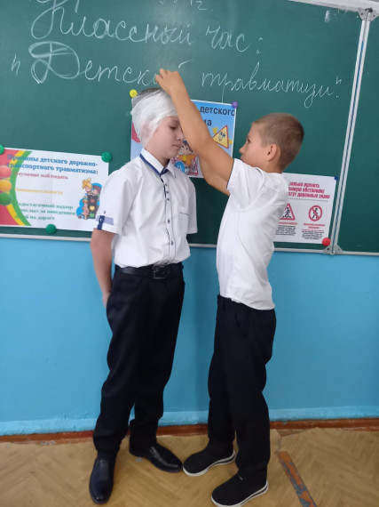 Классный час "Профилактика детского травматизма".